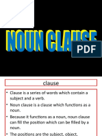 Noun Clause