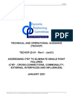 Techop (D-01 - Rev1 - Jan21) Addressing C3ei2 To Eliminate Single Point Failures