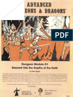 D1 - Descent Into The Depths of The Earth