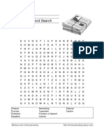 Newspaper Word Search