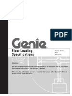 Floor Loading Specifications for Genie Lifts