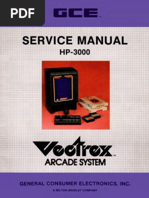 Vectrex Service Manual | PDF | Microprocessor | Amplifier