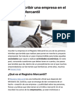 Cómo inscribir una empresa en el Registro Mercantil | Impact Hub Zaragoza