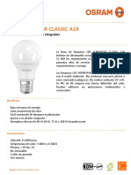 Ficha Tecnica LED SS Classic A19 NEW