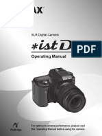 Operating Manual: SLR Digital Camera