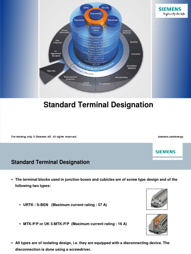02 PRES - Standard Terminal Designation - RevD | PDF | Ac Power Plugs ...