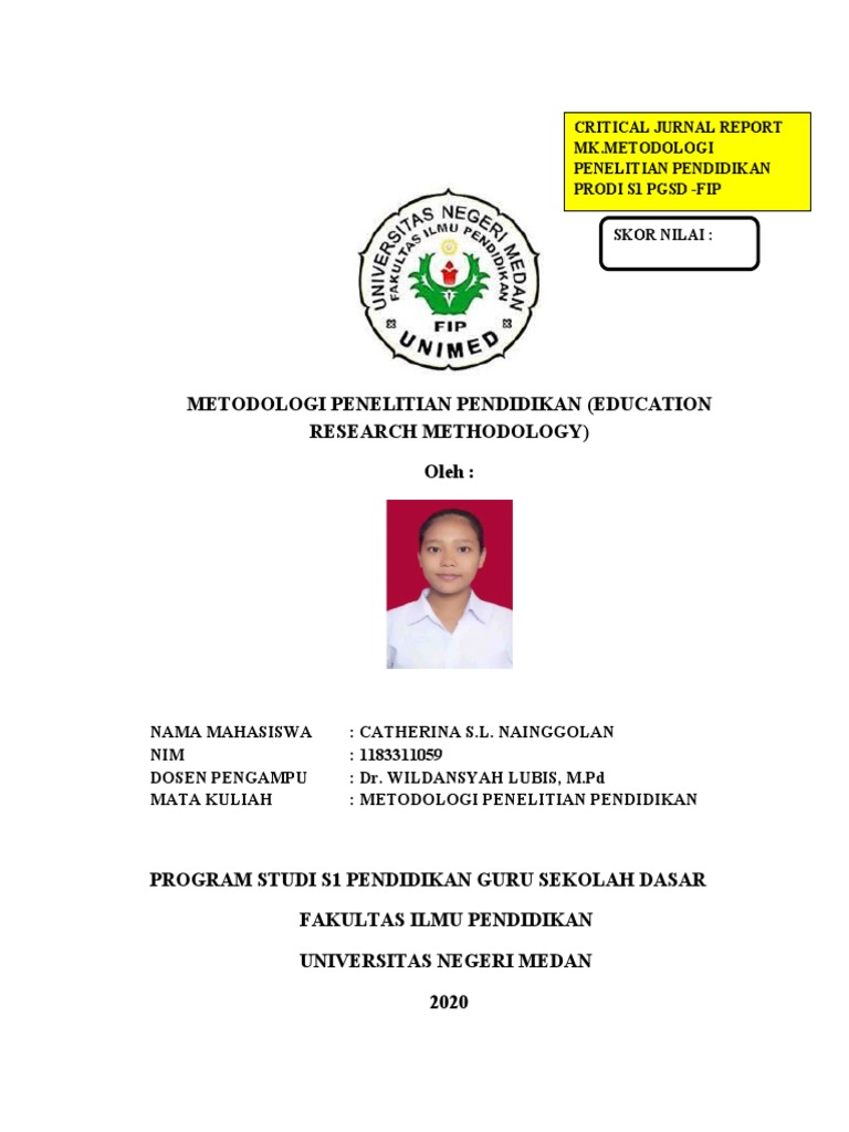 Metodologi Penelitian Pendidikan Efektif | PDF | Karier & Perkembangan