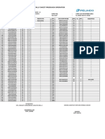 Tally Sheet SIDE LOADER