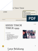 Presentasi PPKN - Kasus Krisis Timor Timur 1999