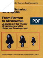 From Fermat To Minkowski Lectures On The Theory of Numbers and Its Historical Development by Winfried Scharlau Hans Opolka Z-Liborg