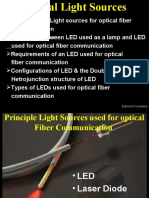 Communication Used For Optical Fiber Communication Fiber Communication Hetrojunction Structure of LED Communication