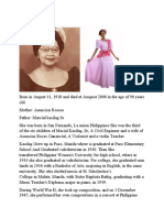 Lucrecia Roces Kasilag - Pioneering Filipino Composer