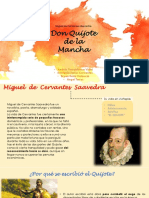 La vida y obra de Miguel de Cervantes a través de su obra maestra Don Quijote