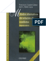 Métodos Alternativos de Solución de Conflictos - Francisco J. Gorjón