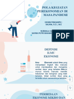 PPT Pola Kegiatan Perekonomian Di Masa Pandemi