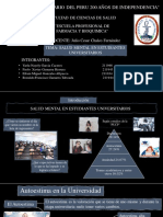 Salud Mental en Estudiantes Universitarios - Diapositivas