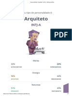 Personalidade "Arquiteto" (INTJ)