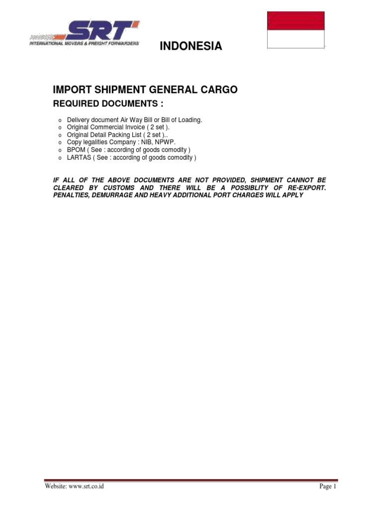Import Cargo Clearance Guide | PDF | Cargo | Customs