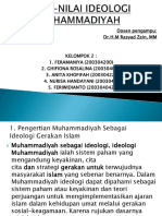 Nilai-Nilai Ideologi Muhammadiyah - Kelompok 2