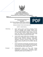 Perbup Gunungkidul No. 2 Tahun 2018 TTG Peraturan Internal Rumah Sakit (Hospital by Laws) Rumah Sakit Umum Daerah Wonosari