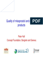 PS Quality - Quality of Maternal Health Drugs and Emergency Contraception - Foundation