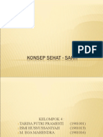 Konsep Sehat - Sakit