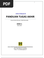 Download Panduan Mengerjakan Tugas Akhir by wisnu prasetya aji SN54123396 doc pdf