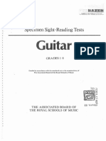 ABRSM - Sight reading & Scales