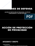 Acción de Protección de Privacidad