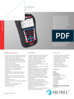 Class A Power Quality Analyser MI 2892 Power Master