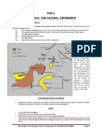 Unit 1 Pakistan: The Natural Topography