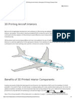 3D Printing Aircraft Interiors
