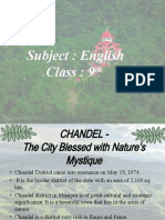 Chandel's Natural Beauty and Cultural Mystique