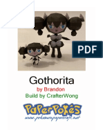 Gothorita A4 Shiny Lineless