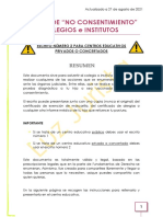 2 Escrito de No Consentimiento Colegios Institutos Privados Concertados