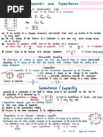 Capacitors & Capacitance