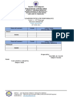 Department of Education: Grade 11 - ICT Matiyaga Second Semester SY 2020-2021