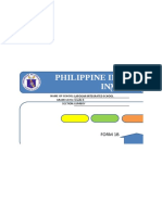 Philippine Informal Reading Inventory: (Phil-IRI)