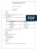 (A8) All CFG Examples Lec5,6,7,8. Reviewed