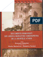 Documente Romanesti Din Arhiva Manastiri