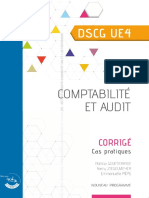 Comptabilité Et Audit - DSCG UE4 Corrigés Corroy 2020-1