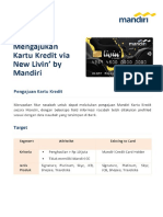 Mandiri - Panduan Mengajukan Kartu Kredit New Livin' by Mandiri