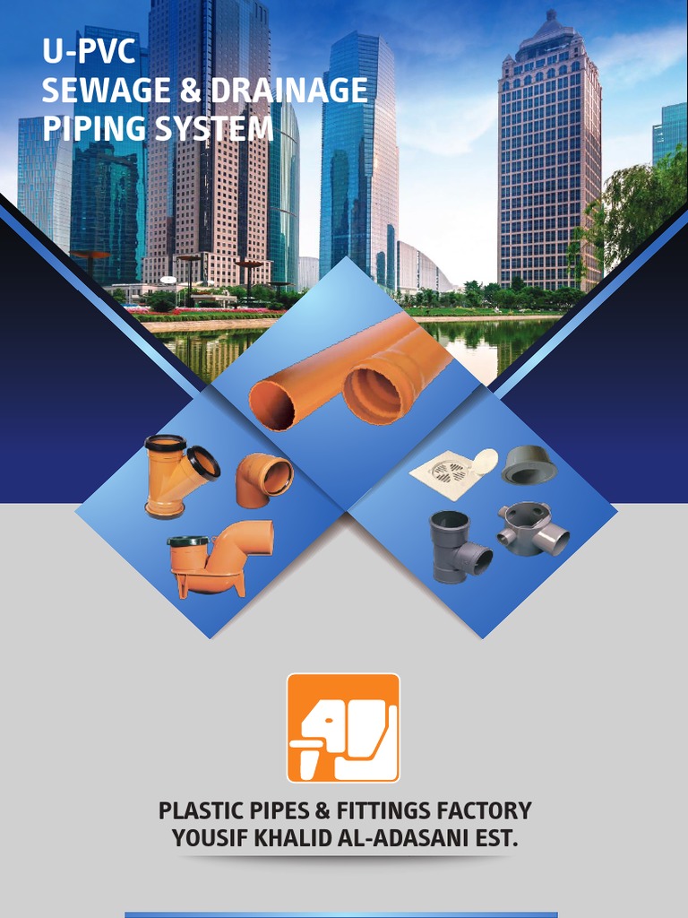 UPvc Sewage & Drainage Piping System Plastic Pipes & Fittings Factory