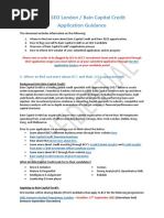 2022 Bain Capital Credit (BCC) Application Guidance