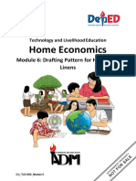 HE6 - q1 - Mod6 - Drafting Pattern For Household Linens Wk3 Q1-Students