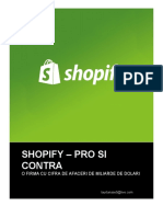 Argumente Pro Si Contra Folosirii Platformei Shopify