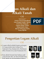 Logam Alkali Dan Alkali Tanah PPT - Kelompok 7