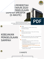 Bahan Pengelolaan Sampah Elektronik PP27 2020 DirPS KLHK