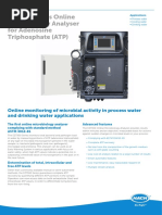 EZ7300 Series Online Microbiology Analyser For Adenosine Triphosphate (ATP)