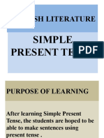 KD 3.3 Simple Present Tense